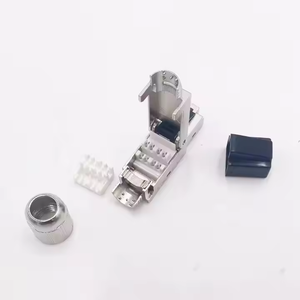 Connecteur de terminaison sur site <span class=keywords><strong>RJ45</strong></span> Cat.8 blindé sans outil en alliage de zinc - Product Image 2