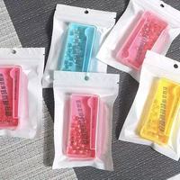 Perlas de Goma de Mascar Sin Azúcar |   Perlas de Aliento Explosivas |   Caramelos para el Cuidado Bucal Saludable en Caja a Granel con 365 Días de Vida Útil