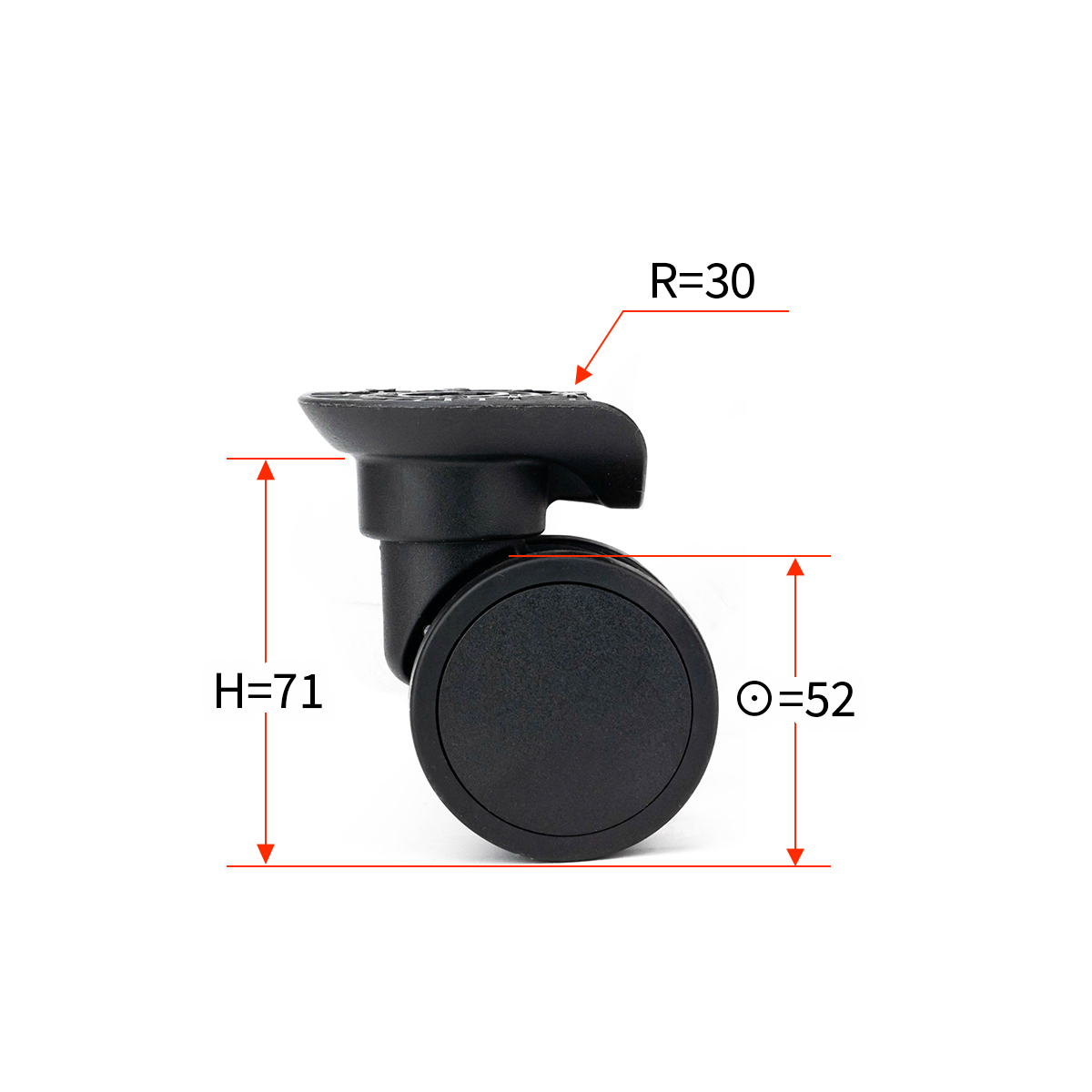 High-Quality 360-Degree Waterproof Steering Wheels | Sundes Luggage Accessory Technologies