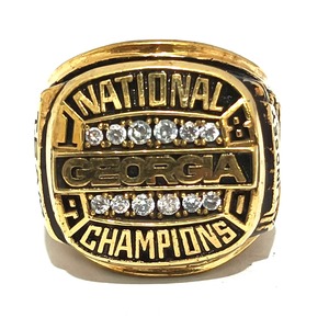 Produit en gros, bague moderne personnalisée en laiton avec zircon, unisexe - Product Image 1