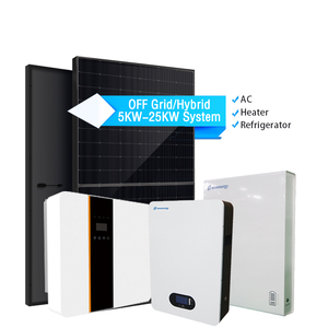 3KW 4Kw 5KW 8KW 10KW 12KW 15KW 20kW 25kw nhà năng lượng mặt trời hệ thống 5KW 5000Watt 5000W lai năng lượng mặt trời hệ thống năng lượng mặt trời hệ thống - Product Image 2
