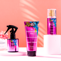 Ensemble cadeau de vacances 3 pièces brume pour le corps lotion pour le corps brume pour les cheveux pour gilr/femmes/dame emballage de cadeau de Noël