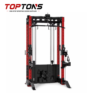 TOPTONS Máquina de Ejercicios Multifuncional de Acero para Uso Comercial, Prensa de Brazos, Entrenador Funcional, Equipo de Gimnasio con Cable Cruzado Todo en Uno - Product Image 1