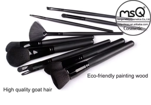MSQ-Ensemble de pinceaux de maquillage professionnel, 11 pièces, style japonais, pour fond de teint en poil de chèvre, blaireau Offre Spéciale, correcteur de <span class=keywords><strong>visage</strong></span> - Product Image 3