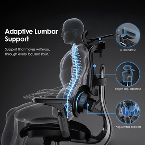 <span class=keywords><strong>Silla</strong></span> <span class=keywords><strong>de</strong></span> <span class=keywords><strong>Oficina</strong></span> para Computadora al por Mayor, <span class=keywords><strong>Silla</strong></span> Ergonómica Giratoria para PC Gamer, <span class=keywords><strong>Silla</strong></span> Reclinable para Juegos con Reposapiés - Product Image 3