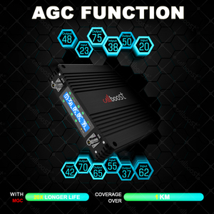 Amplificateur de signal GSM 75dB 27dBm 2G 3G 4G 5G, répéteur cellulaire ALC tri-bande, amplificateur de signal mobile 700 850 1800, kits amplificateurs de signal CB75B - Product Image 5