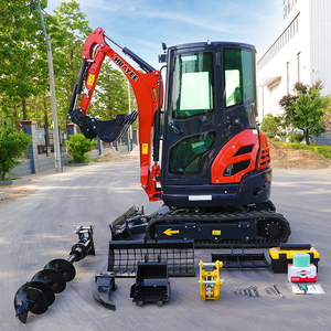 Mini-excavatrice commerciale 2,6 tonnes avec moteur certifié EPA, sur chenilles, pour usage agricole, multifonctionnelle, de haute qualité, petite pelle - Product Image 5
