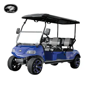 Toptan Off Road ucuz fiyat 4 koltuklu HDK evrim Mini Buggy araba satılık 48V elektrikli Golf arabası