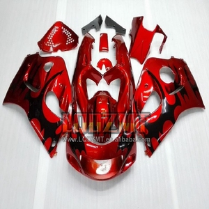 Cuerpo para SUZUKI GSXR <span class=keywords><strong>750</strong></span> 600 SRAD GSXR600 96 97 98 99 00 131No.57 GSXR750 1996 1997 1998 1999 <span class=keywords><strong>2000</strong></span> Carenado negro plano - Product Image 5