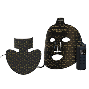 <span class=keywords><strong>Masque</strong></span> de luminothérapie infrarouge rouge à 8 couleurs et <span class=keywords><strong>masque</strong></span> de luminothérapie LED pour le visage, le cou et la poitrine - Product Image 1