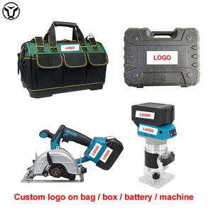 YUTUO 7 pièces/ensemble scie circulaire scie sauteuse oscillante scie alternative routeur rabot scie sabre travail du bois ensemble d'outils électriques Kit Combo - Product Image 3