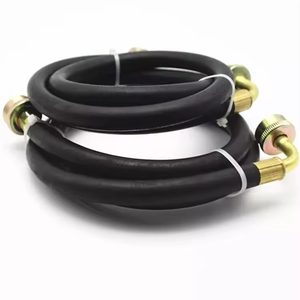 Manguera de Entrada para Lavadora de Goma Negra Sólida Flexible con Conector de Codo Hembra de 90 Grados, Suministro de Fábrica - Product Image 4