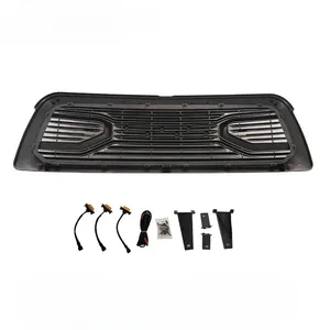 Grilles de protection avant StarNav pour capot et pare-chocs Ram 1500 2013-2018, style maille, accessoires de tuning et kit carrosserie - Product Image 4
