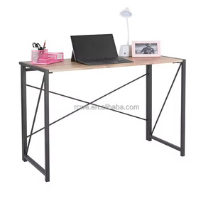 Mesa DE ESTUDIO DE ORDENADOR plegable moderna para oficina en casa, escritorio con marco de Metal Simple para estudiantes, estación de trabajo que ahorra espacio, escritorio de oficina en casa - Product Image 2