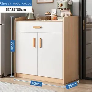 Gabinete de almacenamiento minimalista moderno Hogar sala de estar pared Té cocina gabinete de almacenamiento Vajilla gabinete