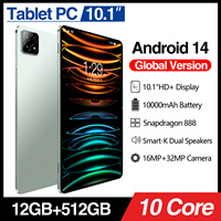 Tablet Empresarial Pad 6S de 11 Pulgadas, 12GB+512GB, 32MP, 8000mAh, 5G, Doble SIM+TF, Lápiz Óptico, Teclado, Mouse, Funda, OTG, Oficina, Profesional