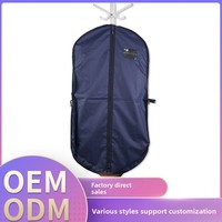 Housse de vêtement pliable et portable personnalisée 2025 avec des caractéristiques anti-humidité et anti-poussière pour les voyages d'affaires et l'utilisation en hôtel
