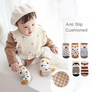Kaos Kaki Bayi Musim Dingin Bermotif Hewan Lucu, Berbahan Katun <span class=keywords><strong>Terry</strong></span>, Anti Selip, untuk Bayi Baru Lahir dan Balita, Kaos Kaki Anti Selip untuk Dalam Ruangan - Product Image 6
