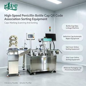 Equipo de Trazabilidad para Chapas de Hierro Industriales con Máquina de Marcado Láser de Fibra Integrada y Estructura de Clasificación Automática - Product Image 1