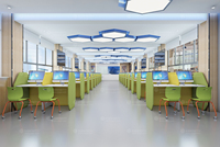 Nouvelle table double pour étudiants, ergonomique, en bois, pour l'école, l'université, la salle de classe, vente chaude