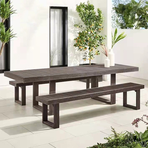 Meubles <span class=keywords><strong>de</strong></span> <span class=keywords><strong>jardin</strong></span> modernes en teck, <span class=keywords><strong>table</strong></span> et chaises <span class=keywords><strong>de</strong></span> salle à manger, terrasse, ensemble <span class=keywords><strong>de</strong></span> <span class=keywords><strong>table</strong></span> <span class=keywords><strong>de</strong></span> salle à manger en bois massif, <span class=keywords><strong>table</strong></span> et chaises en teck - Product Image 3