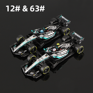 Bburago F1 Nuovo Prodotto Modellino <span class=keywords><strong>Auto</strong></span> W17 Scala 1:43 2026, Antonelli Russell con Copertura Antipolvere in Acrilico - Product Image 2