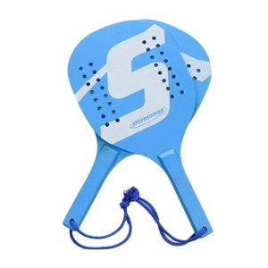 Raquettes de pickleball Speedminton 39x18cm bleues avec balle pour divertissement en plein air - Product Image 5