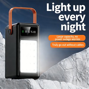Banco de Energía Personalizado de Gran Capacidad 60000 80000 100000 120000mAh USB Tipo-C IPH con Cable de Datos para Camping - Product Image 5