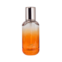 Bouteille en verre d'huile essentielle de 50ML, bouteille de sérum de pompe de Lotion, bouteille en verre de parfum givré pour cosmétique