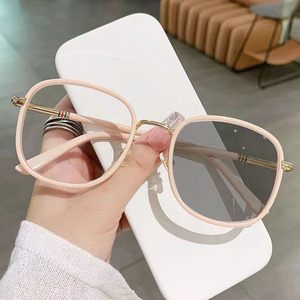Nhà máy chống ánh sáng màu xanh kính Khung chặn photochromic Mèo Mắt Kính ảnh màu xám Kính mát người phụ nữ kính - Product Image 2