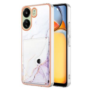 Para Redmi Note 11/Note 12/Note 13 Funda para tarjeta de crédito con diseño de mármol, funda tipo billetera a prueba de golpes para Redmi <span class=keywords><strong>A1</strong></span> - Product Image 6