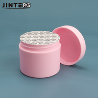 Pot en plastique PP rose vide pour emballage cosmétique, crème pour le visage, 10 ml, 20 ml, 30 ml, 50 ml, 100 ml, 150 ml, 200 ml, 250 ml