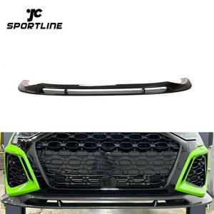 Kit de lèvre de séparateur de pare-chocs avant en Fiber de carbone sèche <span class=keywords><strong>RS3</strong></span> pour Audi <span class=keywords><strong>RS3</strong></span> 8Y Base Sedan 4 portes <span class=keywords><strong>2022</strong></span> - Product Image 1