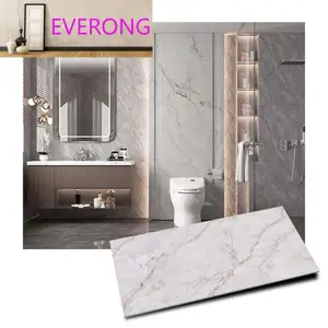 현대 집 1200x600 흰색 화장실 화장실 대리석 도자기 큰 벽과 욕실 바닥 타일