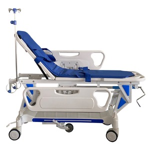Cama de Transporte Médico Kairui KR002 con Capacidad de Carga de 600 lb y Cuatro Barandas, Carro de Emergencia para Uso Hospitalario - Product Image 1