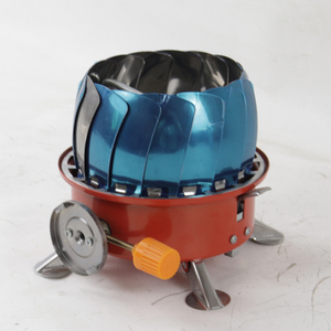 Réchaud à <span class=keywords><strong>gaz</strong></span> de <span class=keywords><strong>camping</strong></span> en plein air léger Mini brûleur unique Portable pour voiture domestique métal Durable et fonte pour <span class=keywords><strong>butane</strong></span> méthane - Product Image 5