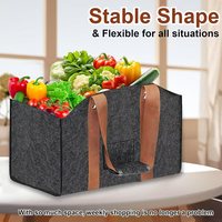 Panier de rangement pour bois de chauffage imperméable à grande capacité, chaud et chaud, utilisé en hiver, avec des poches latérales