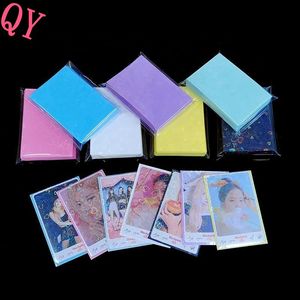 Q Y OEM Clear Holographic <b>Card</b> Protector Inner Sleeves Game <b>Card</b> Holder KPOP Idol Photocard LOMO PC <b>Card</b> Sleeves - Product Image 1
