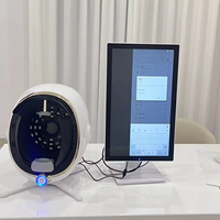Nouveau Miroir Magique Portable 2026 le Plus Tendance avec Scanner Facial 3D, Source de Lumière LED, Technologie IA, Prise US, Analyseur de Peau Facial WiFi et Logiciel