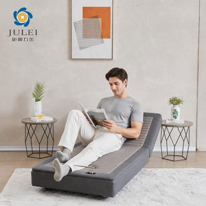 <span class=keywords><strong>Letto</strong></span> Matrimoniale Moderno con Telaio in Metallo e <span class=keywords><strong>Doghe</strong></span> in Legno, Controllo Remoto, <span class=keywords><strong>Elettrico</strong></span> Regolabile, con Massaggio, Facile da Montare - Product Image 1