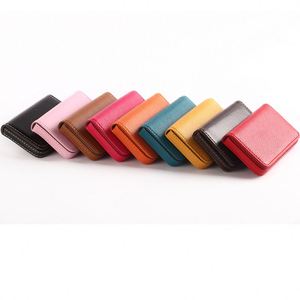 Tarjetero Multicolor para Hombre de Negocios, de Cuero PU, Estuche para Tarjetas de Visita, Portatarjetas, Caja para Tarjetas de Identificación, Crédito y Nombre, Cartera - Product Image 2
