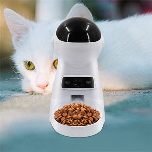 Distributeur automatique de nourriture pour animaux de compagnie avec vidéo en temps réel, charge et alimentation par batterie, contrôle par application pour chiens et chats - Product Image 3