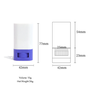 Contenitore stick solido <span class=keywords><strong>da</strong></span> 15g per balsamo labbra, <span class=keywords><strong>deodorante</strong></span> o unguento - Flaconi stick <span class=keywords><strong>da</strong></span> <span class=keywords><strong>viaggio</strong></span> per prodotti per la cura personale - Product Image 6