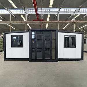 Conteneur extensible préfabriqué étanche de 40 pieds et 20 pieds Maison portable en acier léger avec 2 chambres à coucher Utilisation dans un centre commercial et design moderne - Product Image 2