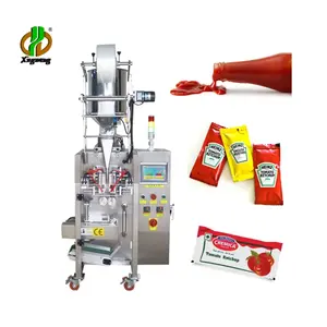 High Speed Honey Sauce Sachets Packaging Small Bag ketchup Vertical liquid Packing Machine