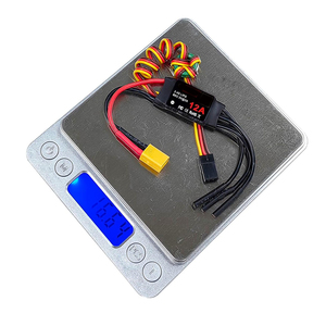 12A 2-4S Brushless ESC with 5V/2A BEC with XT30 & 2.0mm Plug for <b>RC</b> Fixed-Wing Aircraft <b>Helicopter</b> Made in China - Product Image 3