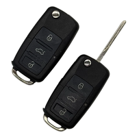 Carcasa de Llave Inteligente para Automóvil, 2/3/4 Botones, para Llave de Coche VW Volkswagen, Venta al Por Mayor