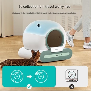 Ipetdog tự động Mèo Hộp xả rác ứng dụng có thể tháo rời tonepie Ti + 65L thông minh tự làm sạch hộp xả rác mèo nhà vệ sinh hộp cát sản phẩm mèo - Product Image 3