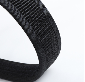 Cinturones de lona negros resistentes y duraderos DFW40 para hombres, accesorios de entrenamiento. - Product Image 3