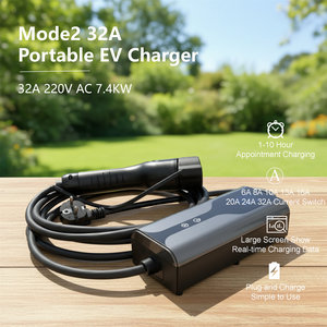 Nouveau chargeur de <span class=keywords><strong>voiture</strong></span> <span class=keywords><strong>électrique</strong></span> portable Senku de haute qualité, 32A, 7KW, sortie Type1 Type2 GB/T, utilisation domestique, prix bas, 220V - Product Image 3